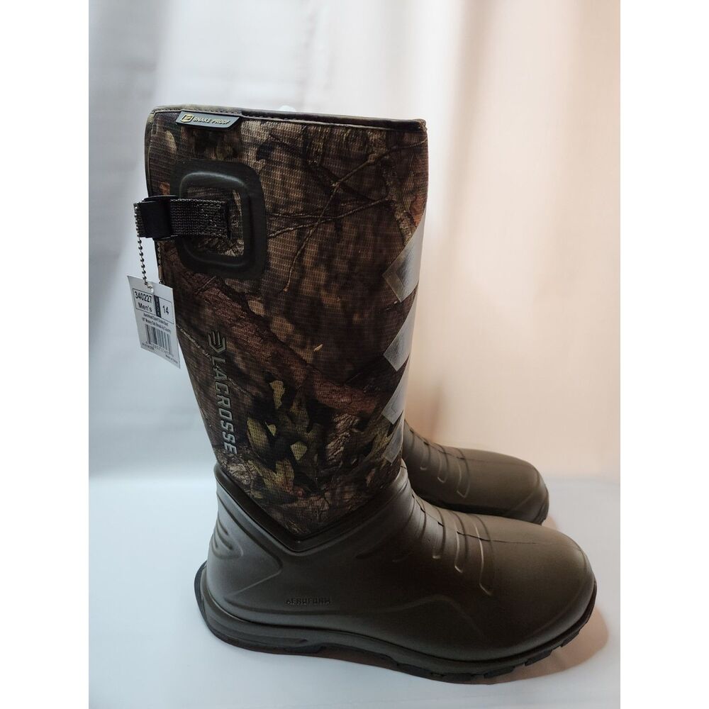 LaCrosse AeroHead Sport Snake Boots Men’s 14 Waterproof Mossy Oak